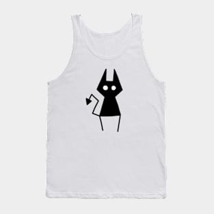 Little Demon Silhouette Tank Top